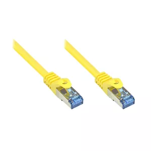 Сетевой кабель Alcasa Cat6a 20м желтый S/FTP