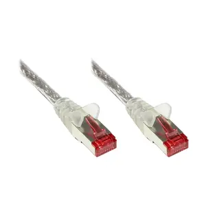 Networking Cable Alcasa 0.5m Cat.6 S/FTP Transparent