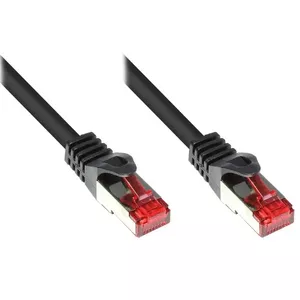 Networking Cable Alcasa 0.25m Cat. 6 S/FTP Black