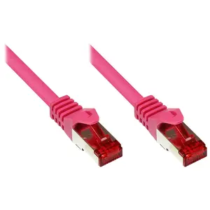 Networking Cable Alcasa 7m Cat6 S/FTP Magenta 10 m