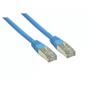 Сетевой кабель Alcasa 10м Cat6 RJ-45 SF/UTP Синий