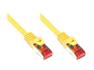 Good Connections CAT6 S/FTP 25 m сетевой кабель Желтый RJ-45 Вилка/Вилка Позолоченные контакты