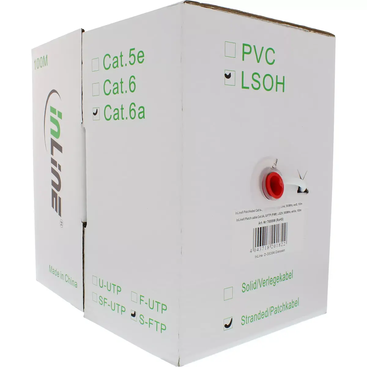 Патч-кабель InLine S/FTP PiMF Cat.6A Photo 2