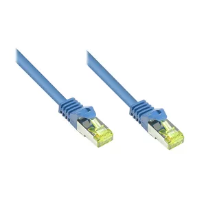 Alcasa 0.5m Cat7 S/FTP сетевой кабель Синий 0,5 m S/FTP (S-STP)
