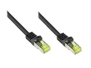 Сетевой кабель Good Connections 0.5м Cat7 S/FTP Черный RJ-45 Папа/Папа 10000 Мбит/с