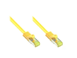 Сетевой кабель Good Connections 8070R-005Y Cat7 S/FTP RJ-45 папа - RJ-45 папа 0.5 м желтый