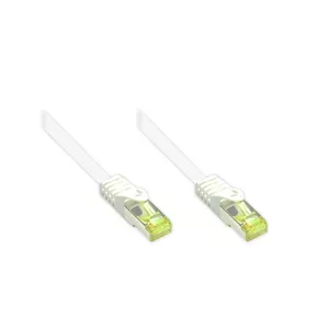 Networking Cable Alcasa 8070R-010W RJ-45 Cat7 1m White