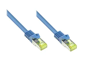 Сетевой кабель Good Connections Cat7 10м синий S/FTP RJ-45 штекер-штекер