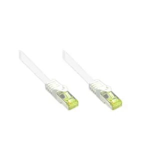 Networking cable Alcasa 8070R-150W RJ-45 Cat7 15 m White