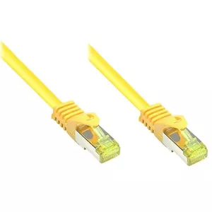 Networking Cable Alcasa 20m RJ-45 Cat7 Yellow
