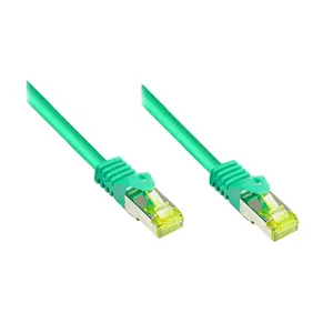 Сетевой кабель Alcasa RJ45/RJ45 30м Cat7 S/FTP Зеленый