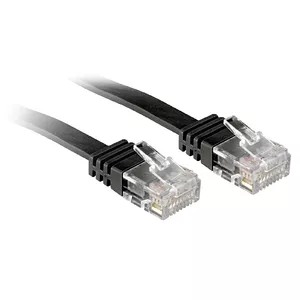 Tīkla kabelis Lindy 0.3m Cat.6 Melns