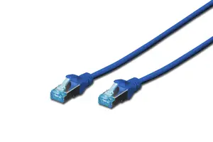 Digitus CAT 5e SF/UTP tīkla kabelis 2 m zils RJ-45 vīrietis pret RJ-45 vīrietis