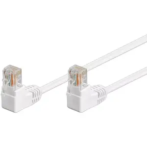 Goobay Networking Cable 0.5m Cat5e U/UTP RJ-45 White