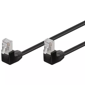 Networking Cable Goobay 96077 Black 0.5m Cat5e F/UTP