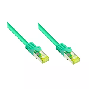Networking Cable Alcasa RJ45-RJ45 m-m Cat7 25m Green