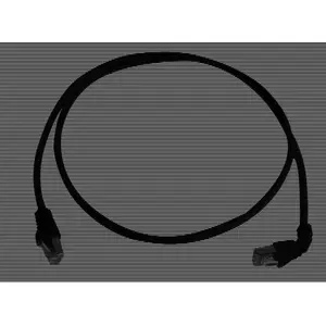 Сетевой кабель Telegärtner Cat.7 MP8 FS 600 LSZH 3.0m 1x90-градусный черный