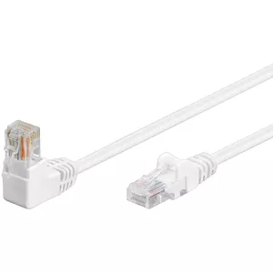 Patch Cable Goobay CAT 5e 90° Angled 0.25 m White