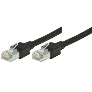 Сетевой кабель Tecline S/UTP Cat5e 0.3м Черный RJ-45