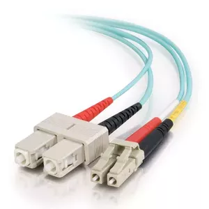 InfiniBand/fibre optic cable C2G 85515 3 m SC OFNR Turquoise