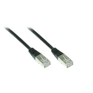 Cat5e Networking Cable Alcasa 1.5m Black SF/UTP