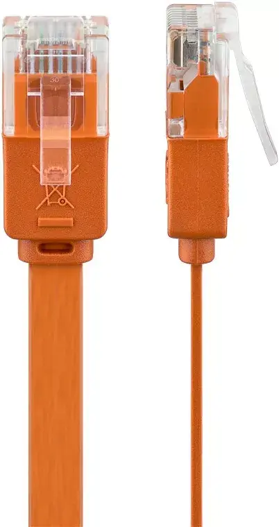 Flat Patch Cable Goobay CAT 6 U/UTP Photo 3