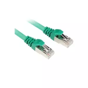 Networking Cable Sharkoon 0.25m RJ-45 Cat6 S/FTP Green