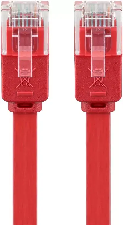 Goobay CAT 6 plakanā patch kabelis Photo 2