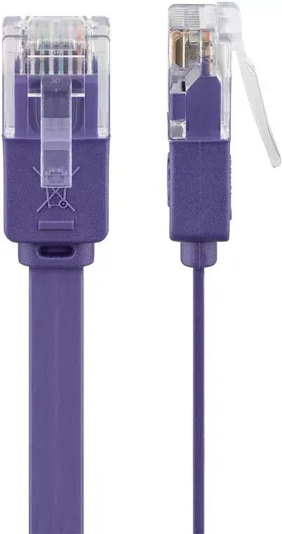 Flat Patch Cable Goobay CAT 6 2m Photo 3