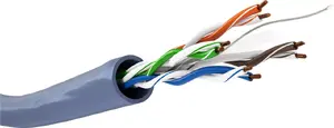 Сетевой кабель Goobay CAT 6A U/UTP синий 50 м