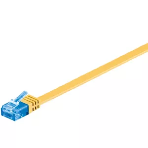 Networking Cable Goobay RJ-45 CAT6a 0.5m Yellow