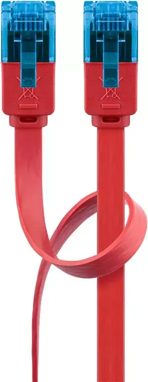 Flat Patch Cable Goobay CAT 6A U/UTP Photo 2