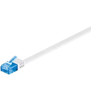 Tīkla kabelis Goobay 96314 1m Cat6a U/UTP Balts
