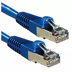 Сетевой кабель Lindy 47146 RJ-45 Cat6a 0.5м Синий