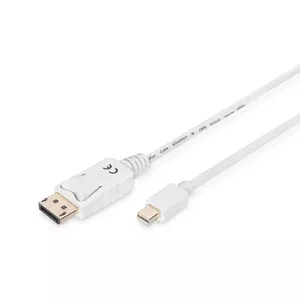 DisplayPort Connection Cable Digitus AK-340102-020-W