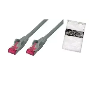 Сетевой кабель ShiverPeaks BS75711-A 1м Cat6a S/FTP Серый