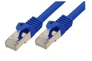 Сетевой кабель ShiverPeaks BASIC‑S Cat7 S/FTP (S‑STP) синий, 5 м, RJ‑45 с позолоченными контактами