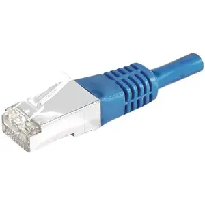 Networking Cable Connect 858315 0.5m Cat6a S/FTP Blue