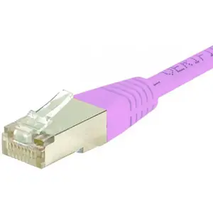 Сетевой кабель ExertisConnect EXC 854488 30м Cat6 S/FTP Розовый