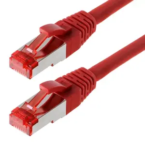 Networking Cable Helos CAT6 S/FTP (PIMF) 0.25m Red