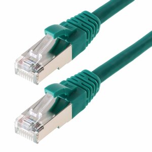Helos CAT5e SF/UTP 2m tīkla kabelis Zaļš SF/UTP (S-FTP)