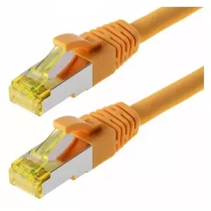 Helos Cat 6a S/FTP 1.5 m tīkla kabelis Dzeltens 1,5 m Cat6a S/FTP (S-STP)