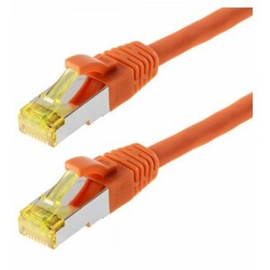 Helos Cat 6a S/FTP 1.5 m tīkla kabelis Oranžs 1,5 m Cat6a S/FTP (S-STP)