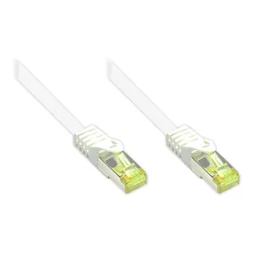 Networking Cable Alcasa 1.5m RJ-45 Cat7 White S/FTP