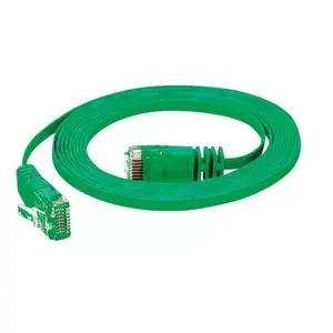 Networking Cable Tecline 77800G 0.5m Cat6 U/UTP Green