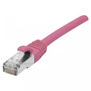Tīkla kabelis Connect 854382 Rozā 10m Cat6a S/FTP