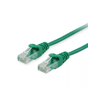 Equip Cat.6 U/UTP Patch Cable, 0.25m, Green