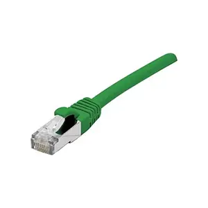 Сетевой кабель Connect 858444 20м Cat6a S/FTP Зеленый