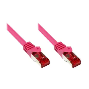 Alcasa 7.5m Cat5e networking cable Magenta Cat6 S/FTP