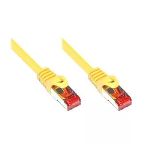 EXSYS EX-K6187-0.5 сетевой кабель Желтый 0,5 m Cat6 S/FTP (S-STP)